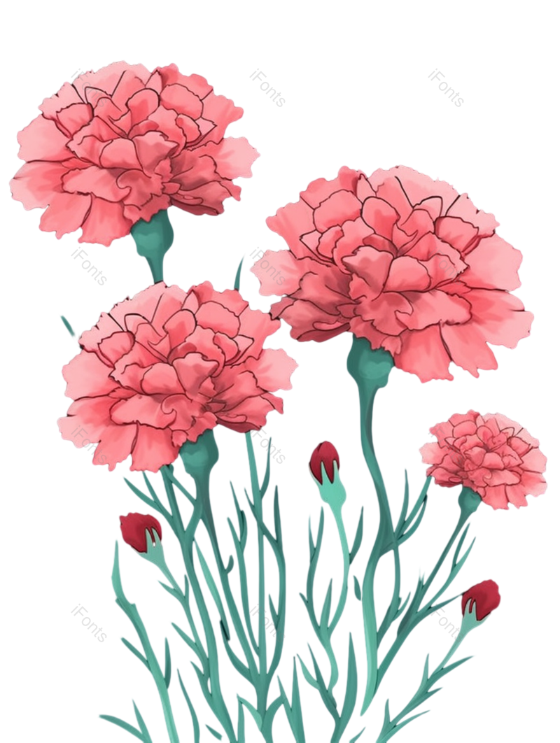 母亲节背景图片,母亲节素材元素,PNG,免抠素材